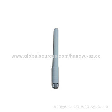 3G Rubber Antenna, 2.0dBi Gain, 1,710-2,170MHz Frequency Range and N-male Connector